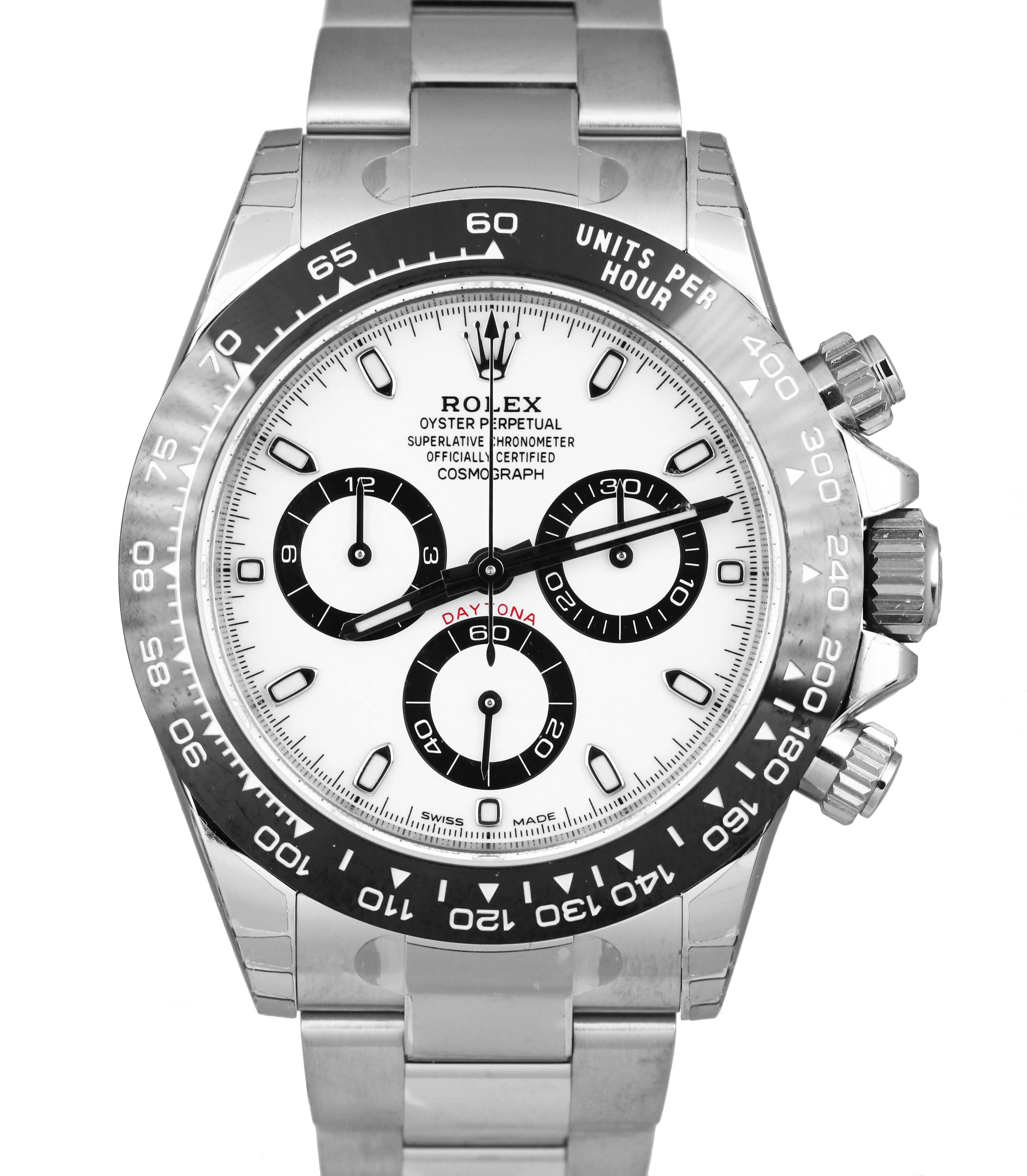 BRAND NEW FULLY STICKERED Rolex Daytona Cosmograph 116500 LN White Watch BNIB