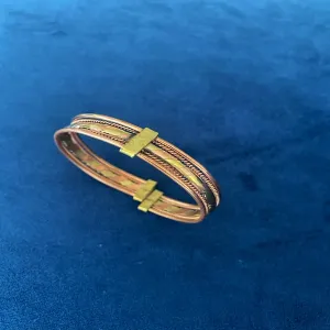 Brass bracelets
