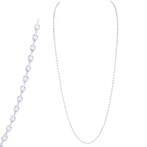 Breathtaking Diamond 18K White Gold Necklace for Her