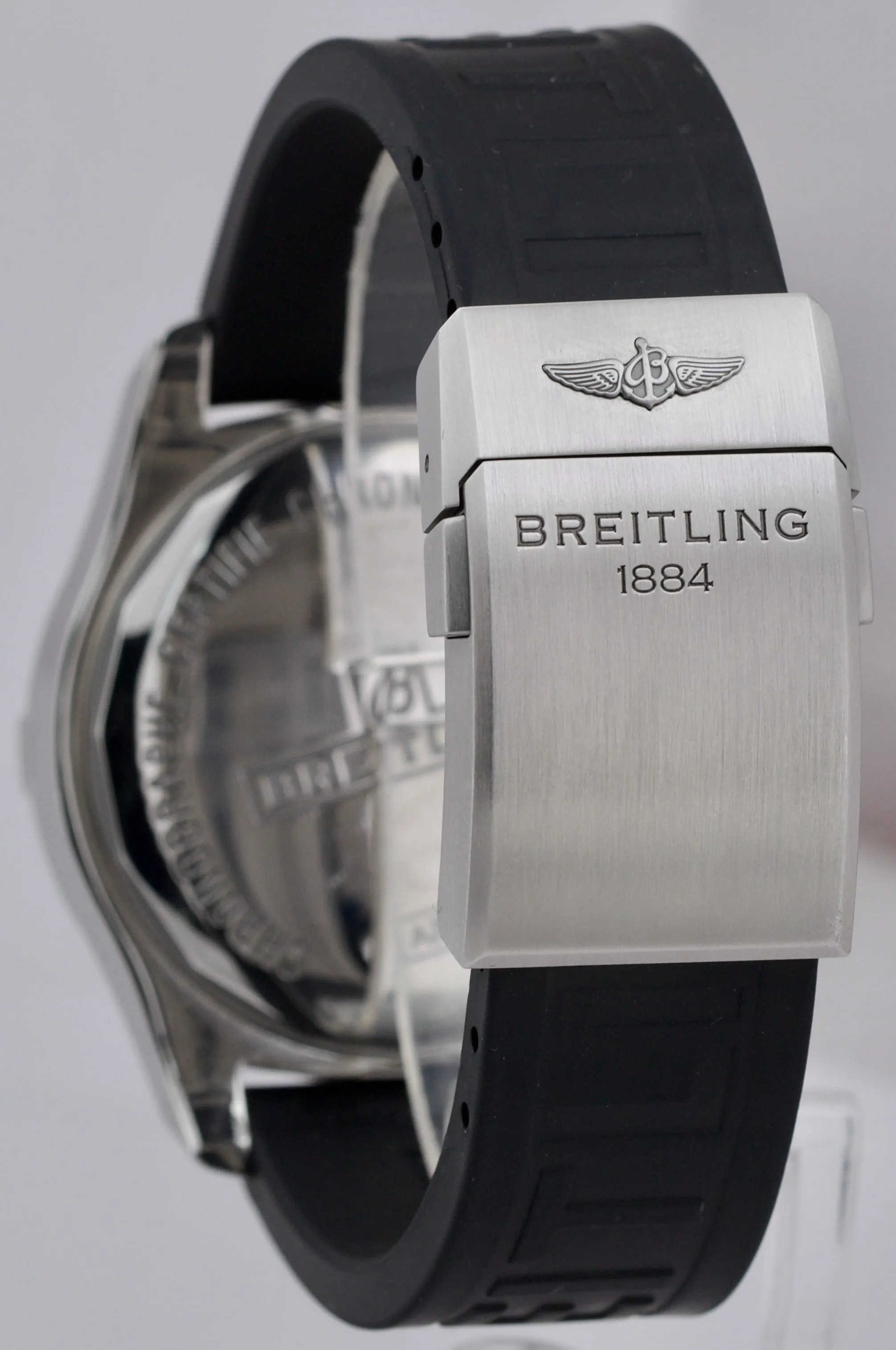 Breitling Colt Chronograph Black 44mm Stainless Steel Quartz Date Watch A73388