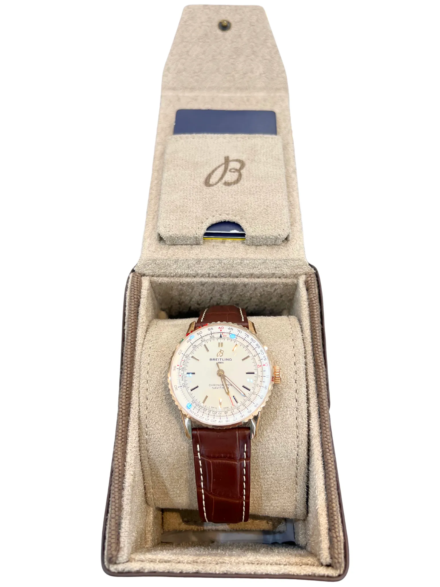 Breitling Navitimer 41 Rose Gold Version Full Set