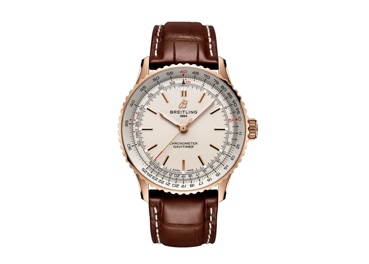 Breitling Navitimer 41 Rose Gold Version Full Set