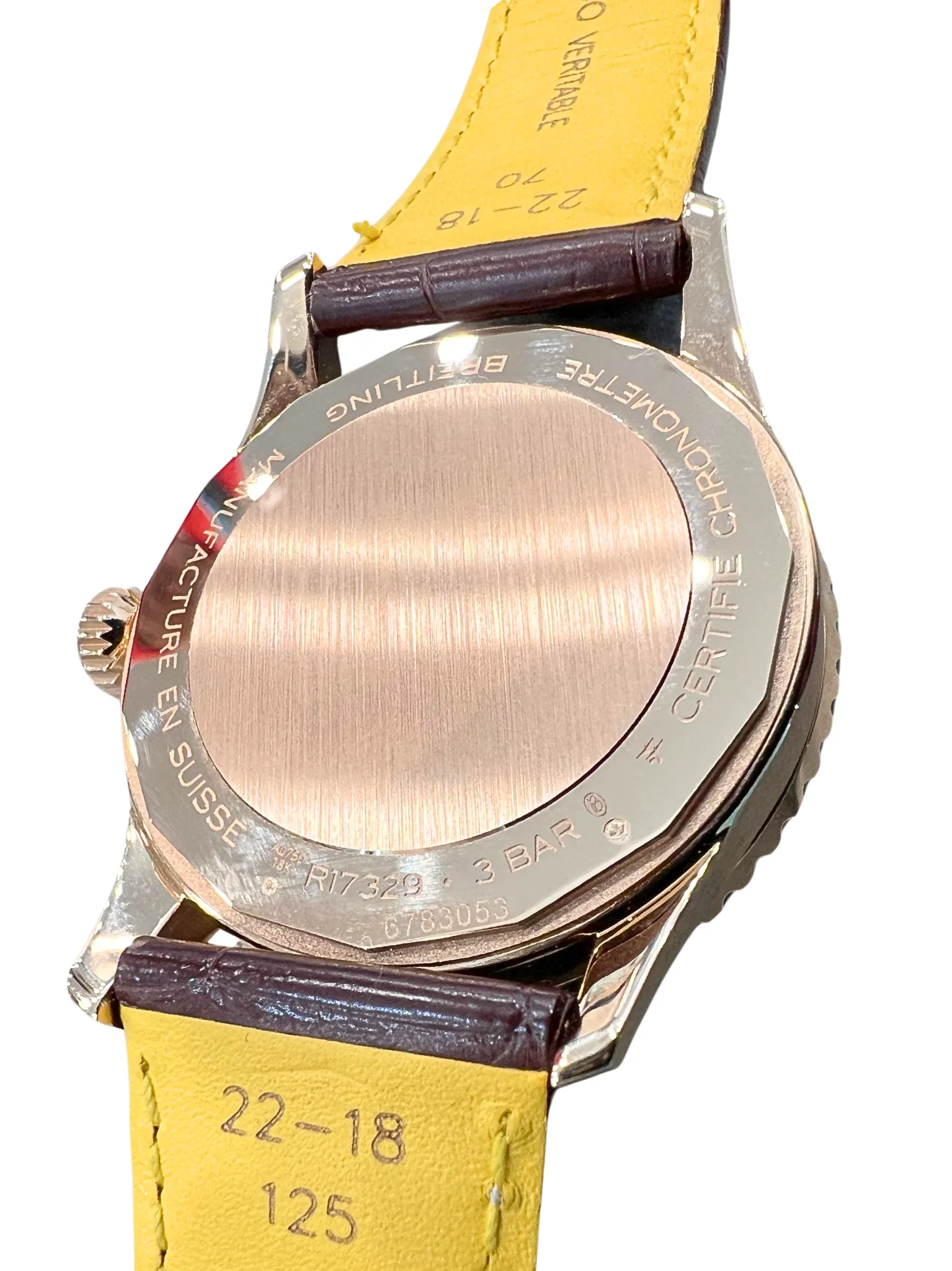 Breitling Navitimer 41 Rose Gold Version Full Set