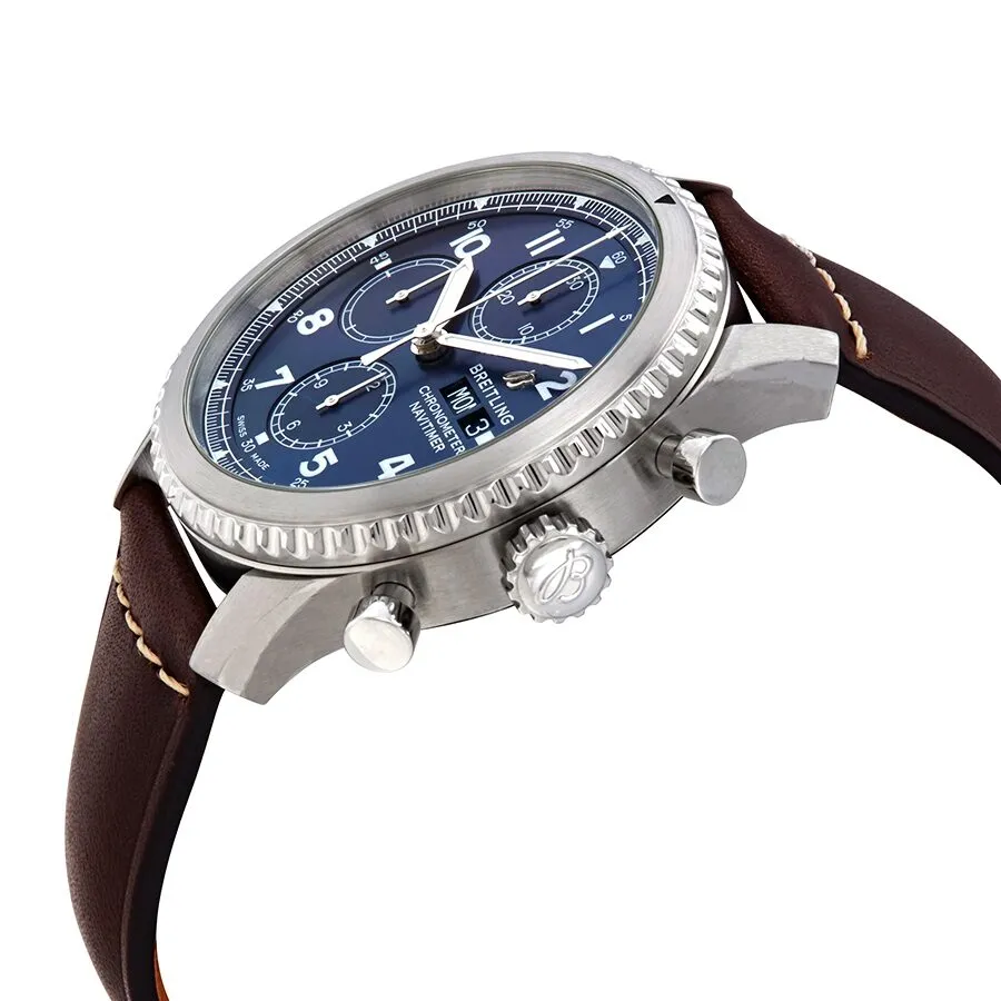 Breitling Navitimer 8 Chronograph Automatic Chronometer Blue Dial Men's Watch A13314101C1X2