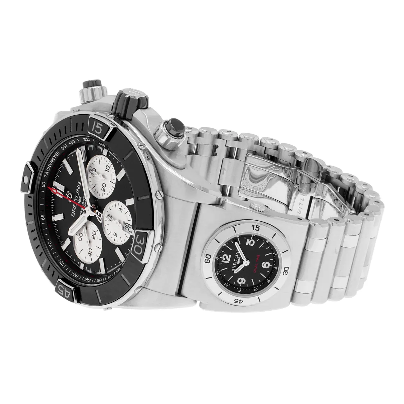 Breitling Stainless Steel Super Chronomat B01 44 AB0136251B1A2