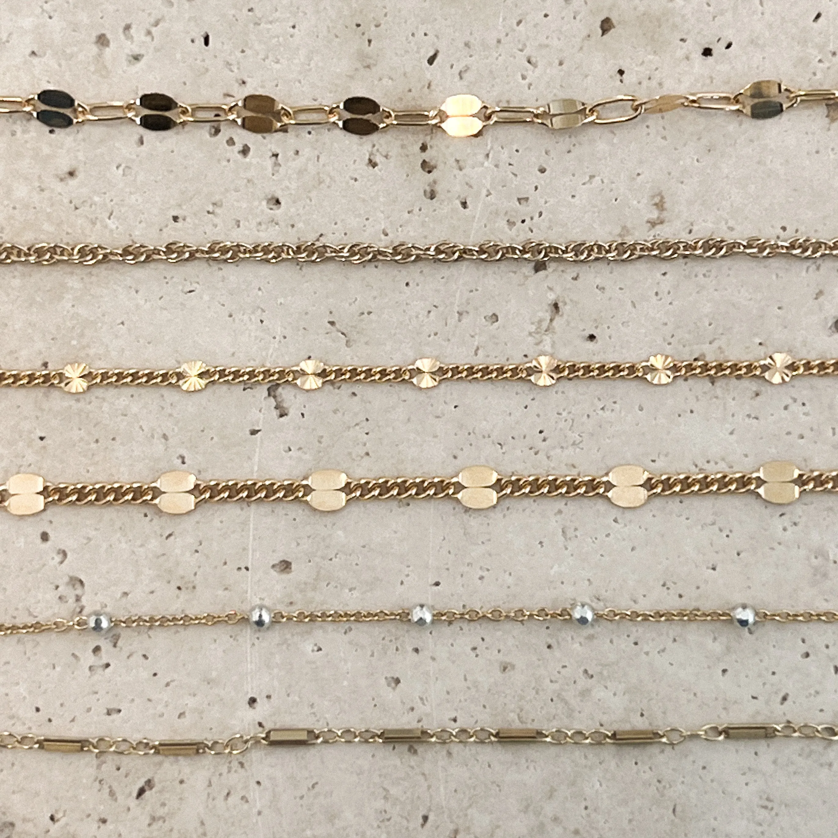 Build your own Layer Chain Bracelets