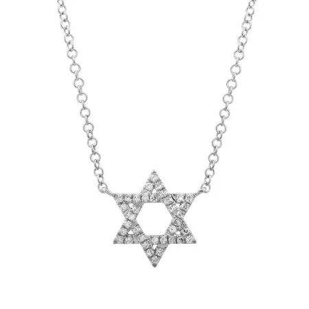 Cable Chain with Star of David