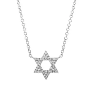Cable Chain with Star of David