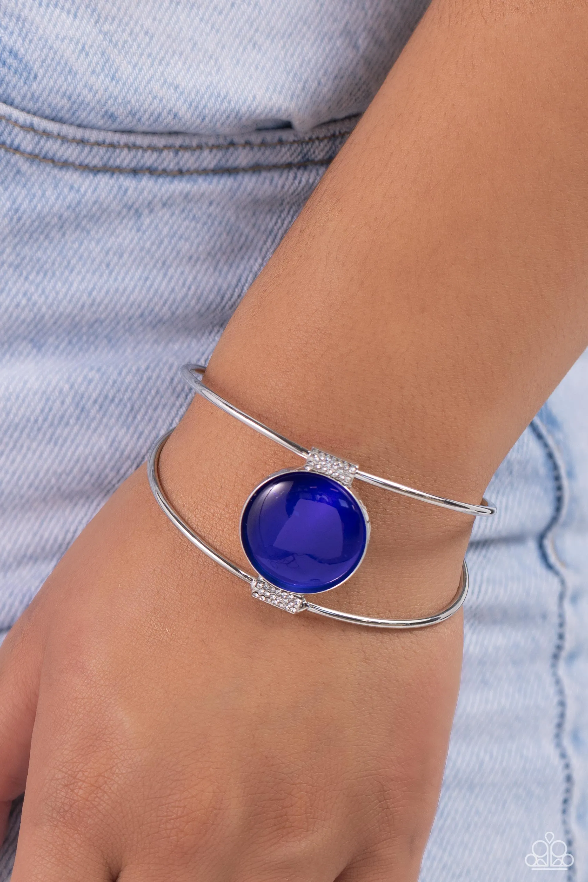 Candescent Cat's Eye - Blue Bracelet