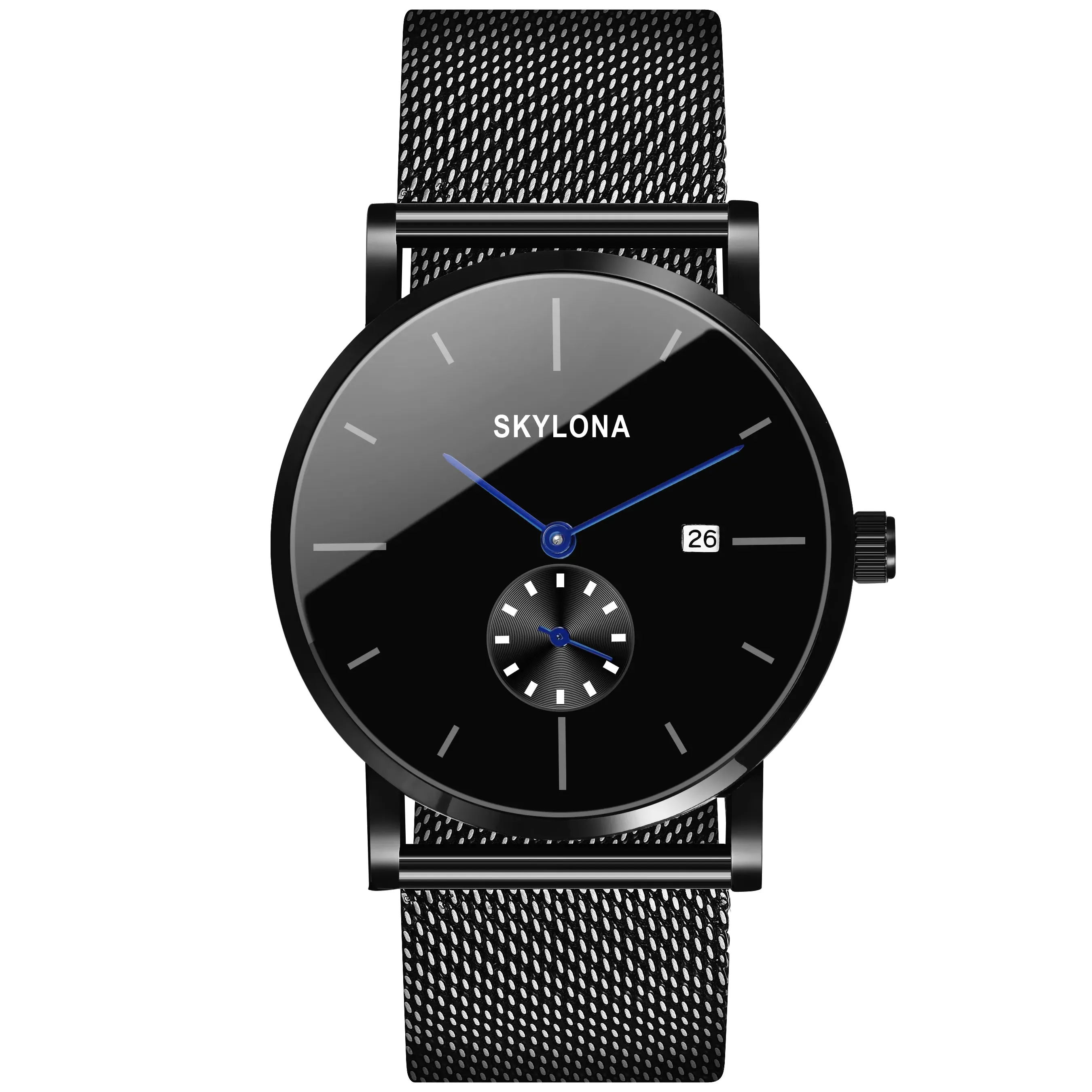 Carnival Collection Blue Men Watch Small Seconds Dial 24hours