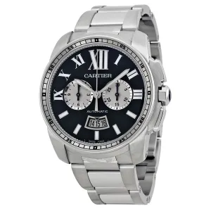 Cartier Calibre De Cartier Black Dial Men's Watch W7100061