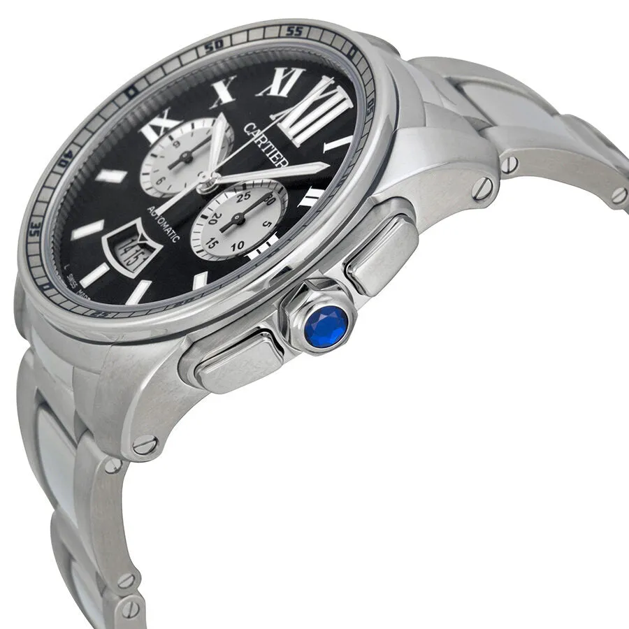 Cartier Calibre De Cartier Black Dial Men's Watch W7100061