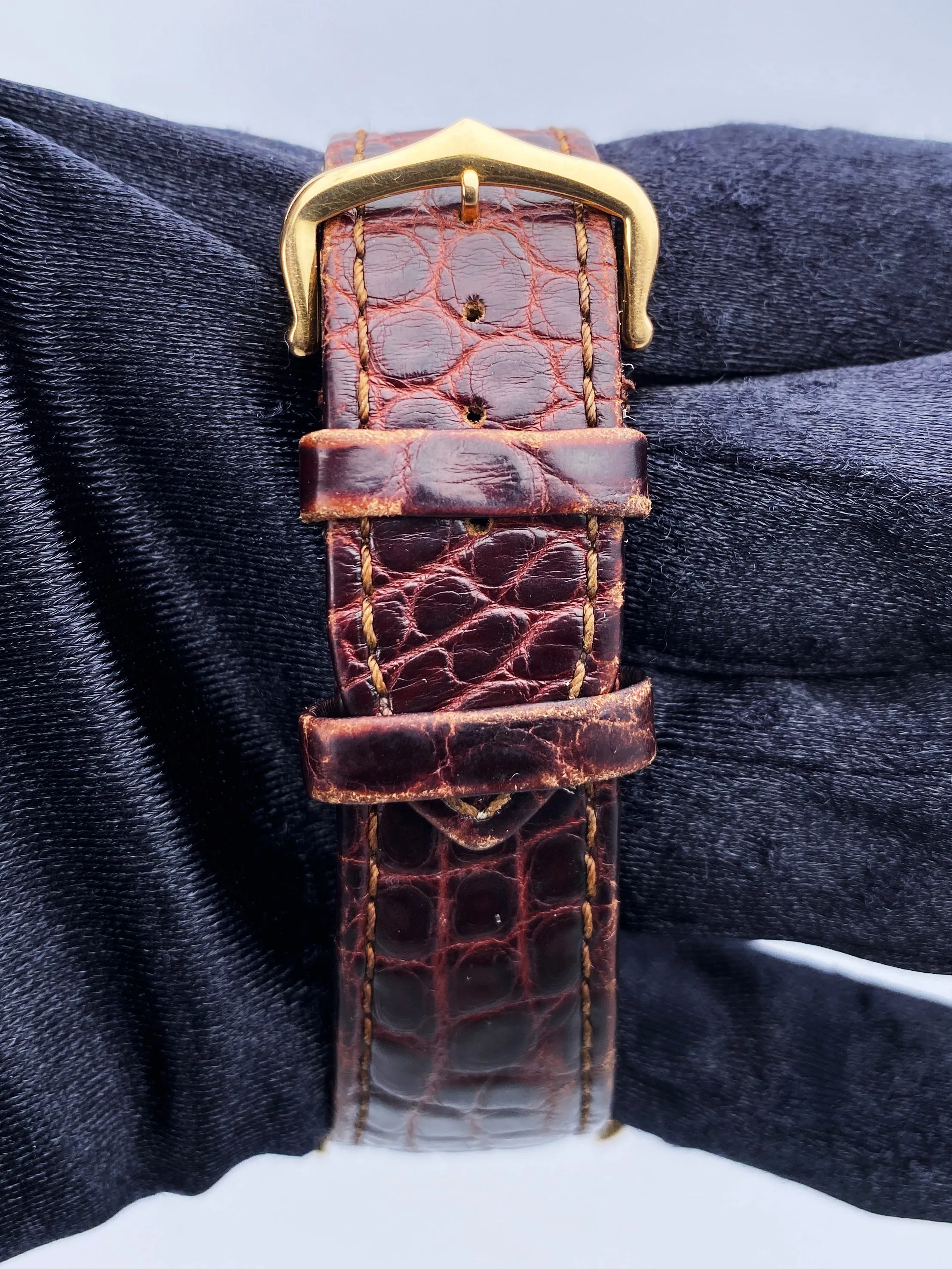 Cartier Tank Solo XL W5200026 18K Rose Gold Mens Watch