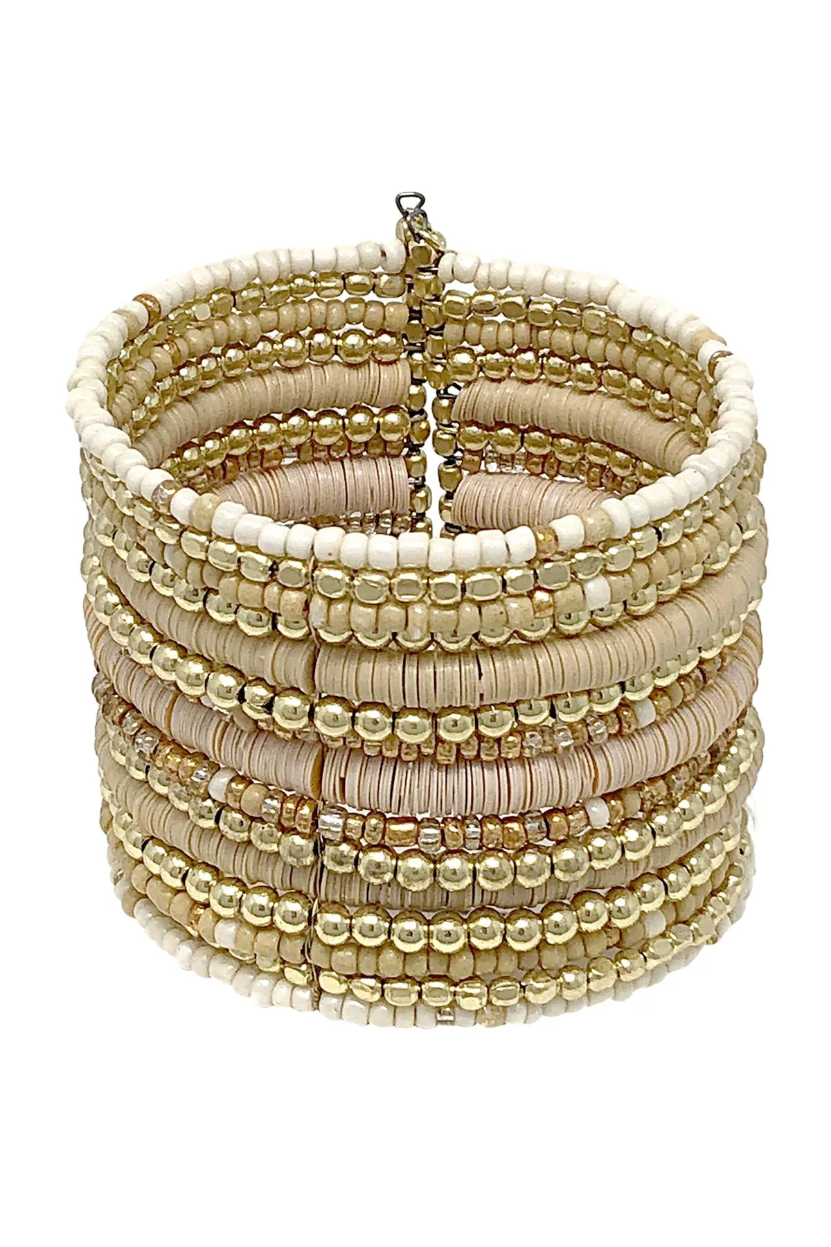 CCB, FIMO WRAP CUFF BRACELET