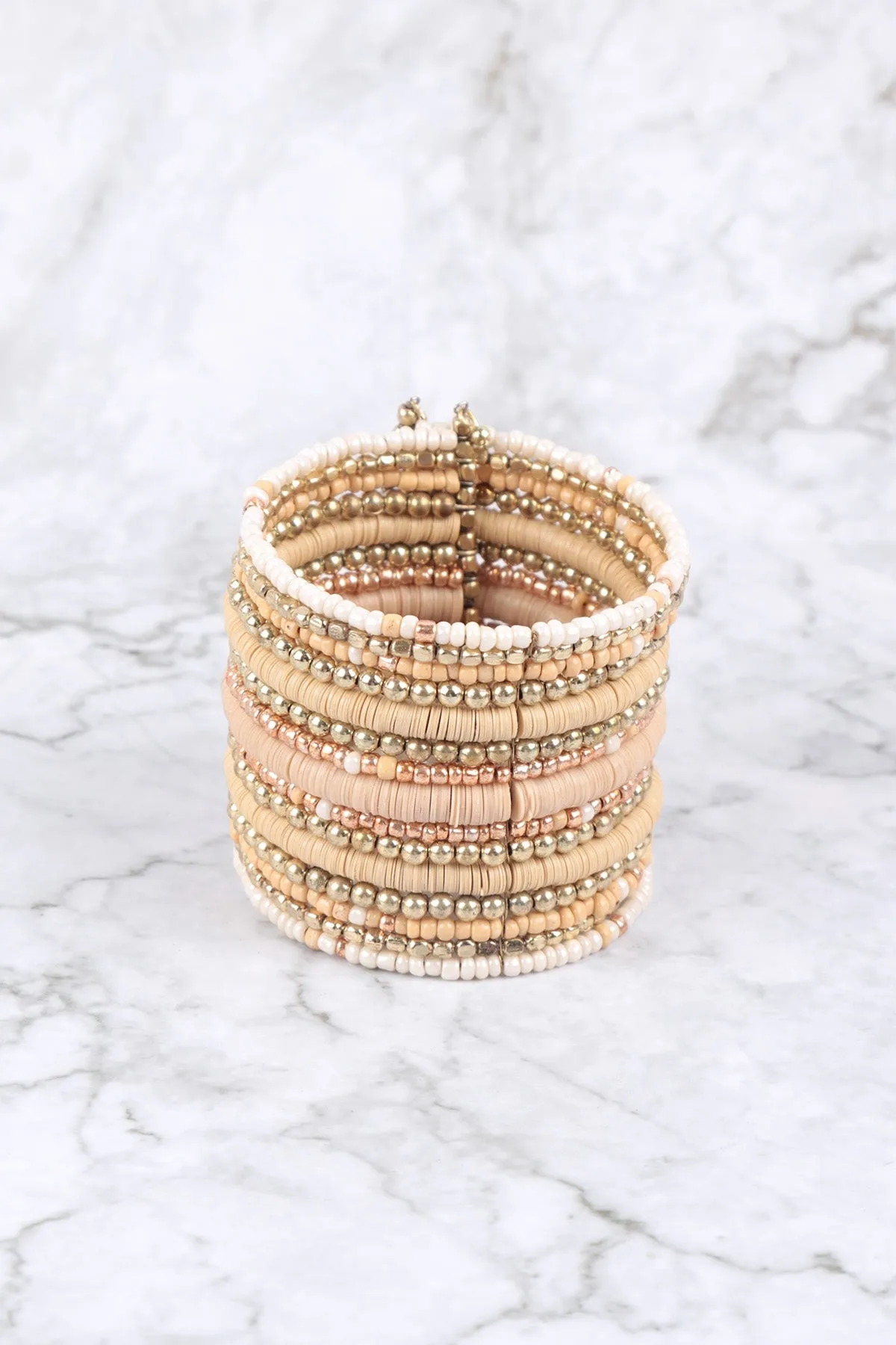 CCB, FIMO WRAP CUFF BRACELET