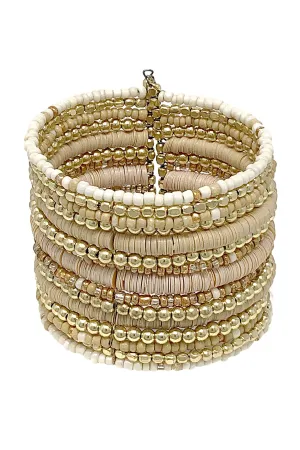 CCB, FIMO WRAP CUFF BRACELET