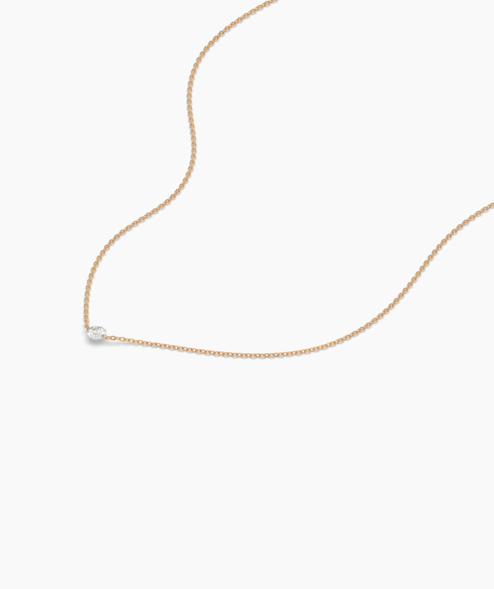 Classic Diamond Solitaire Pendant