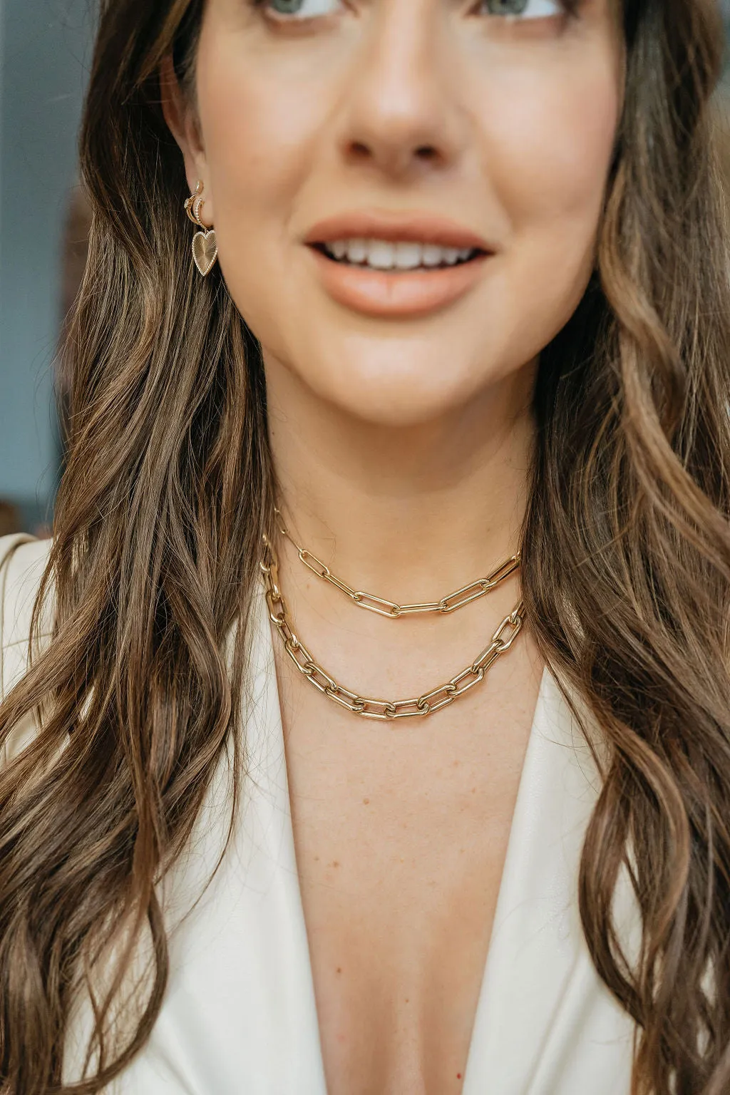Classique Open Link Chain Necklace