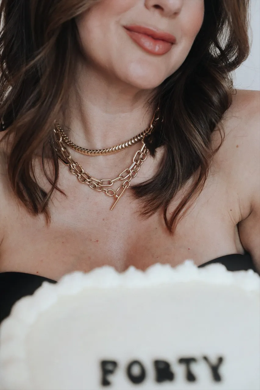 Classique Open Link Chain Necklace