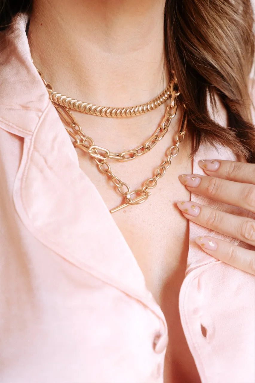 Classique Open Link Chain Necklace