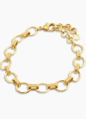 Cleopatra Hammered Bracelet