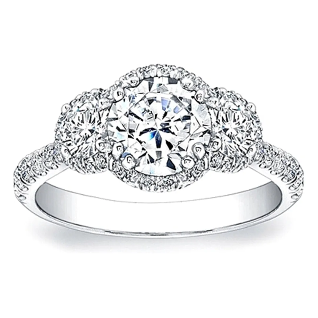 Coast Diamond 3-stone Diamond Engagement Ring