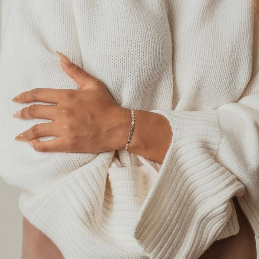 Coin Chain Bracelet