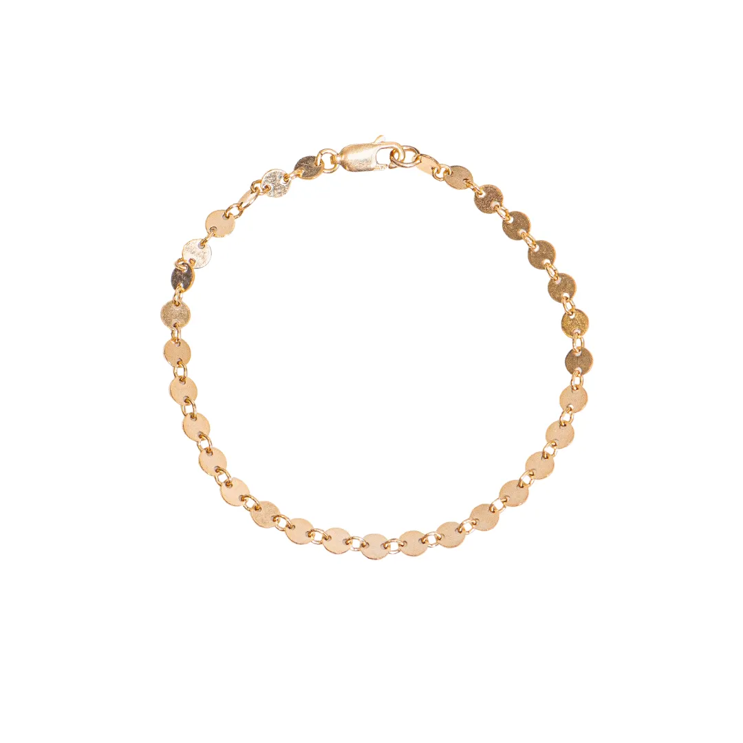Coin Chain Bracelet