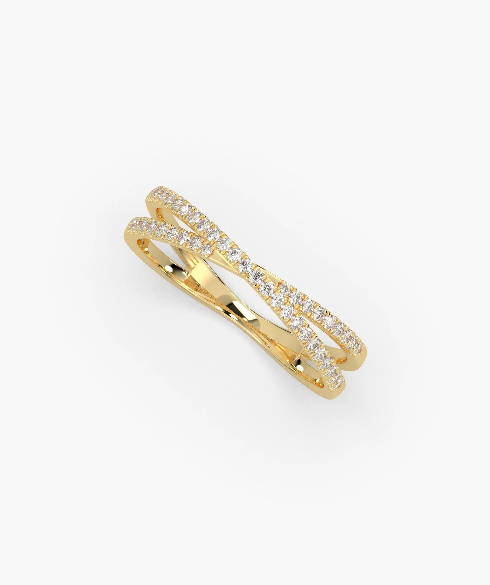 Cross Wedding Band