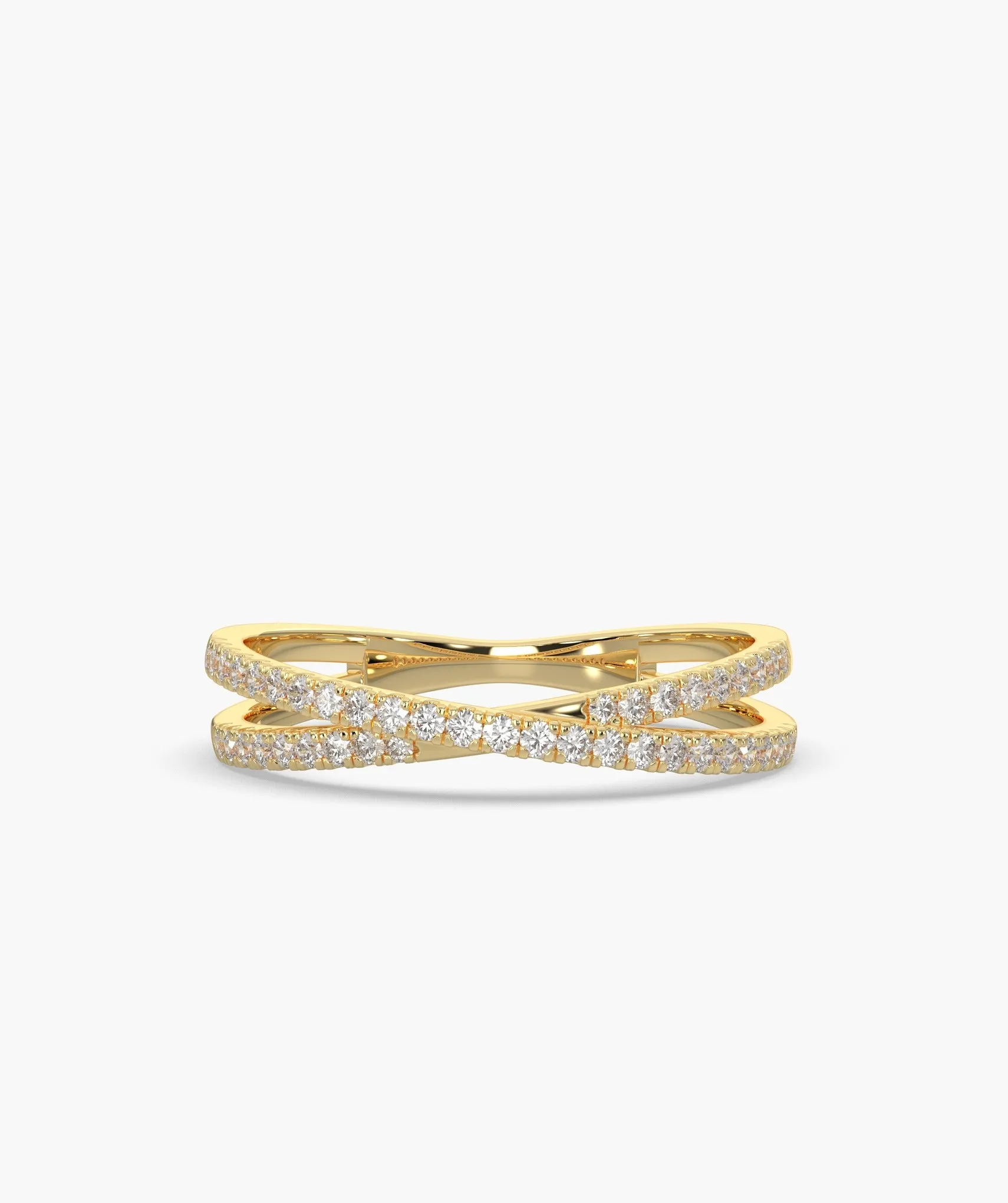 Cross Wedding Band