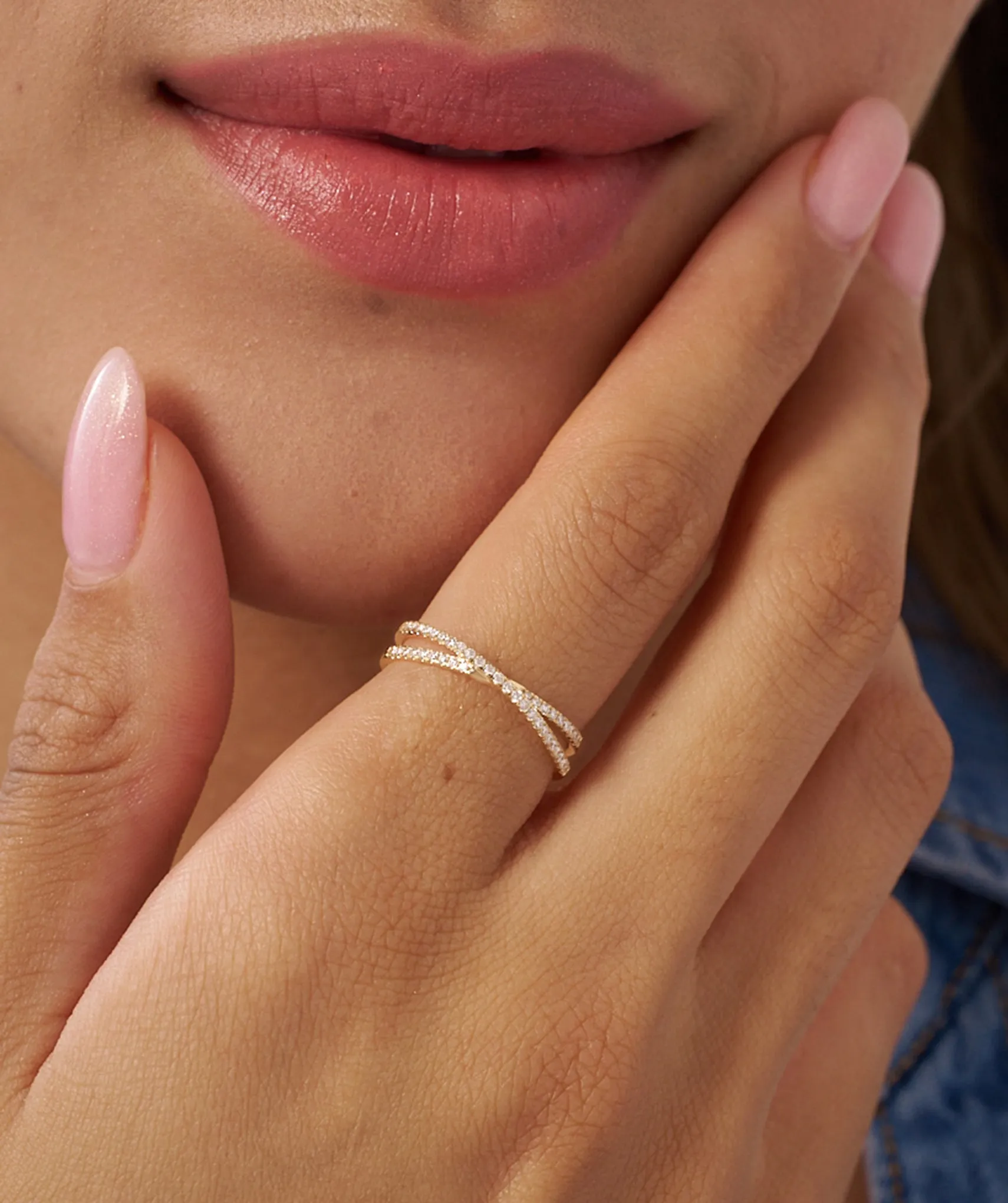 Cross Wedding Band