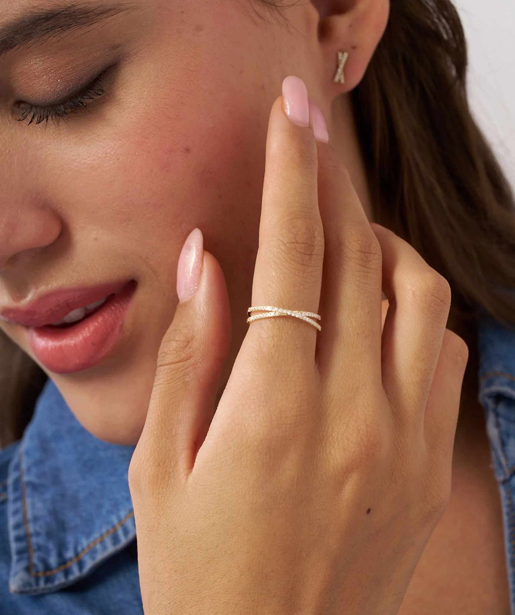 Cross Wedding Band