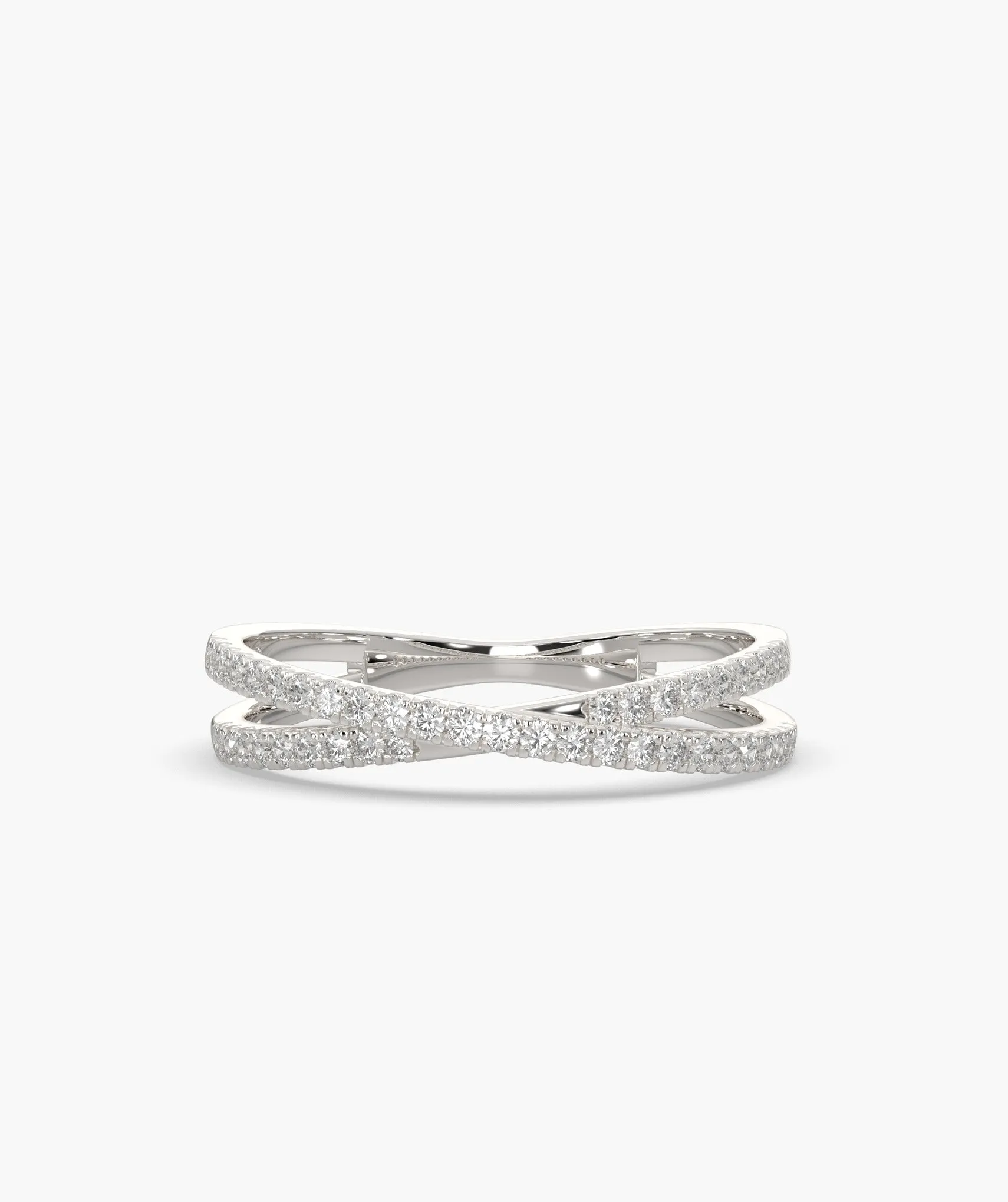 Cross Wedding Band