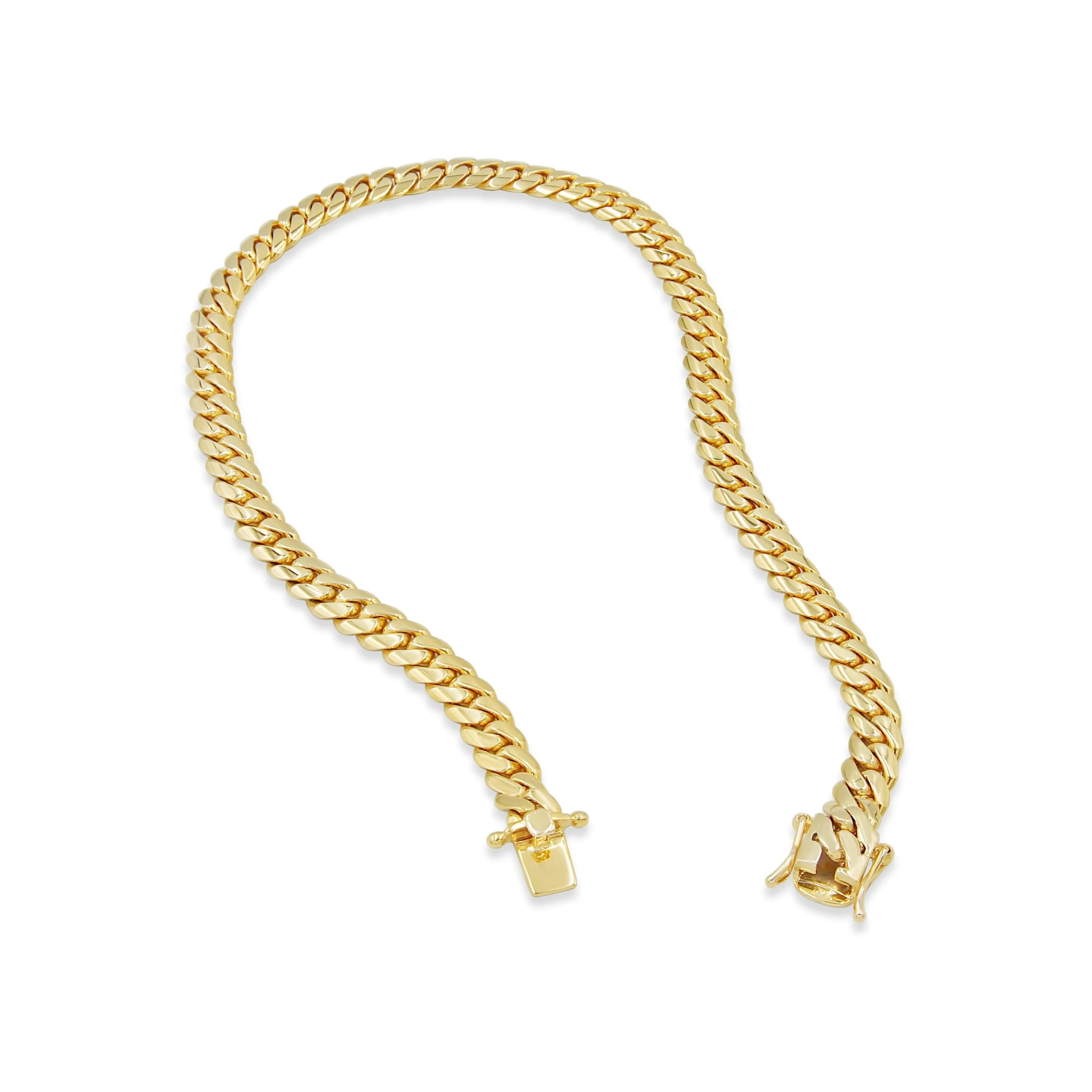 Cuban Link Choker in 10K Solid Gold