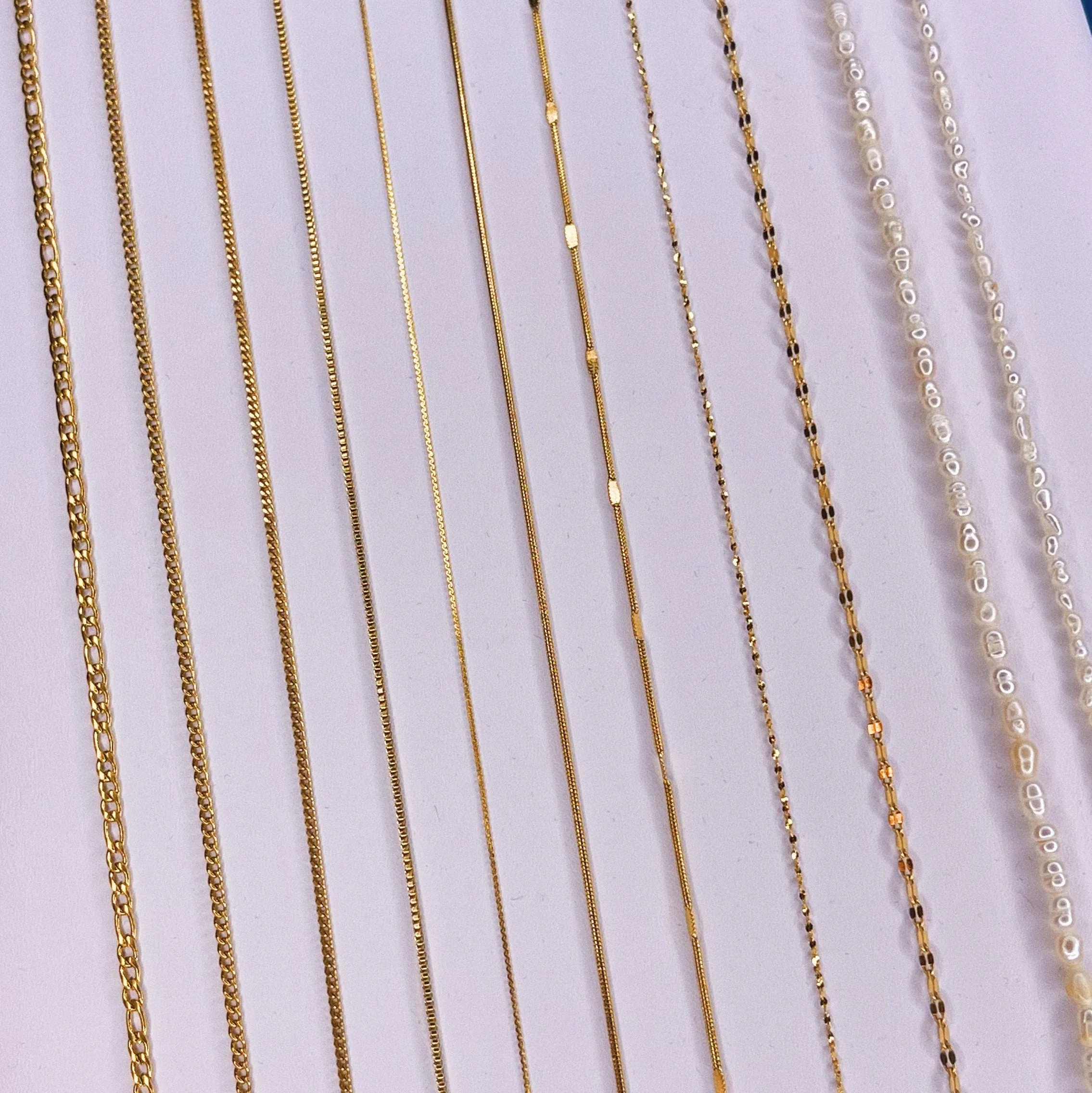 Custom Chain   Initial Charm Necklace