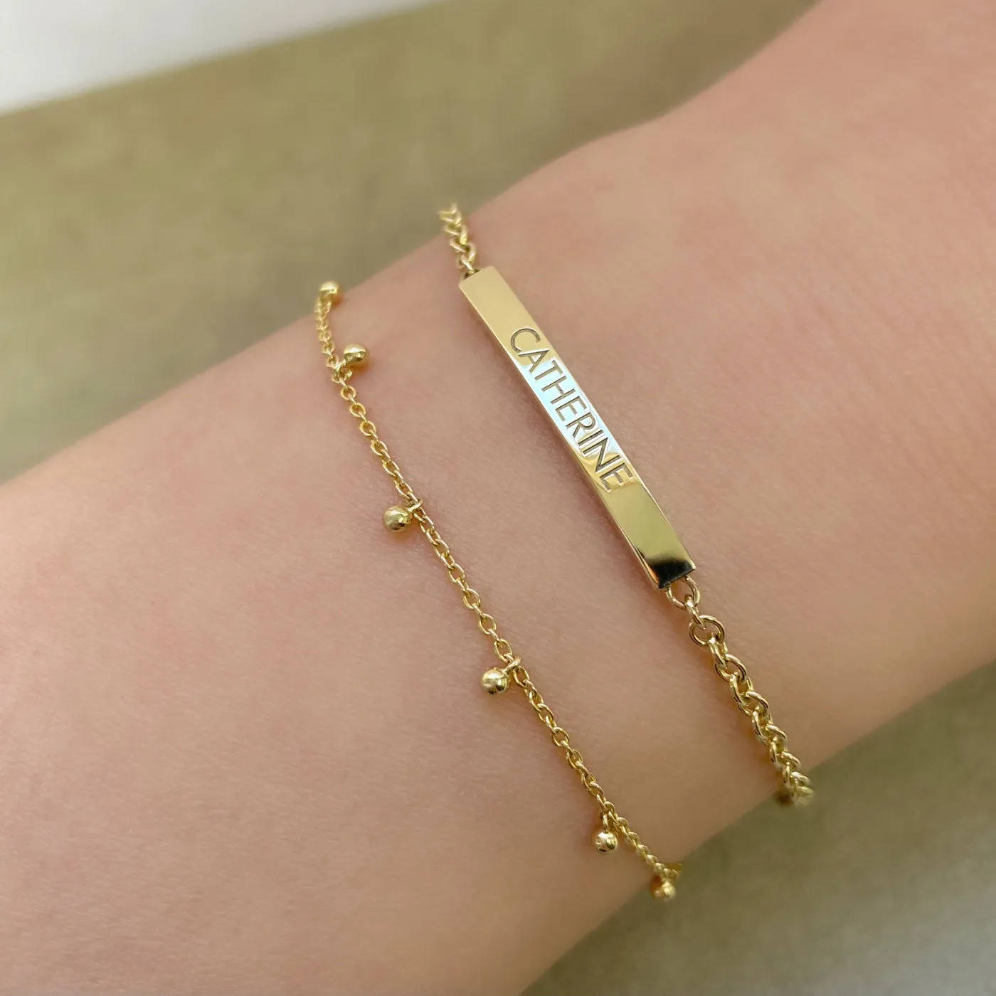 Dainty Ball Bracelet