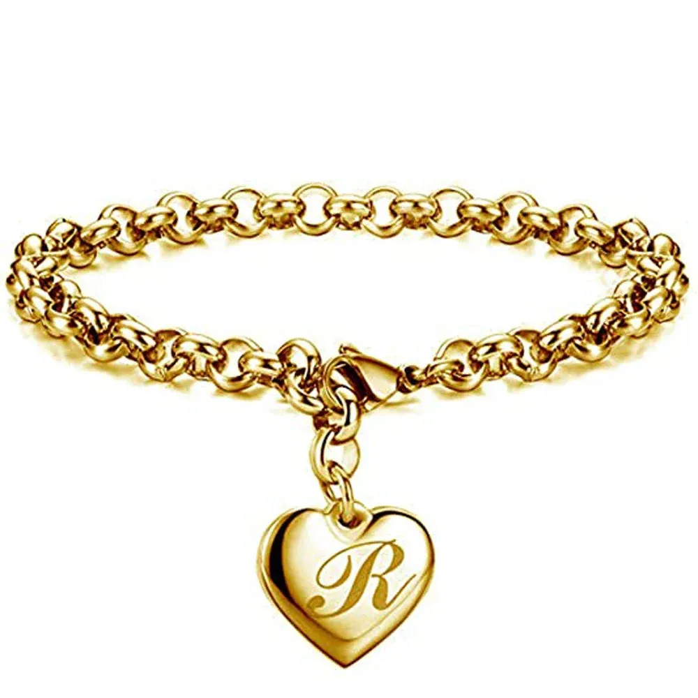 Dawn Initial Charm Bracelets