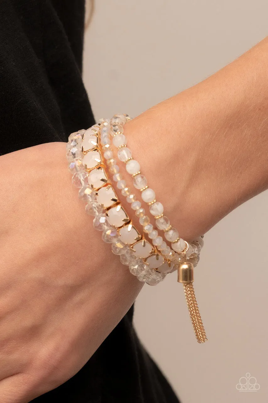 Day Trip Trinket Gold Paparazzi Bracelet