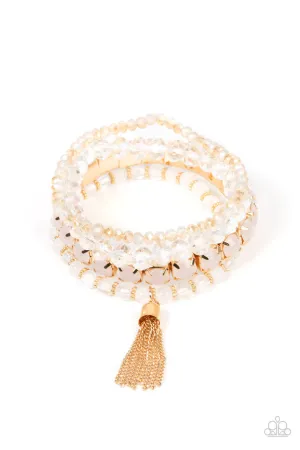 Day Trip Trinket Gold Paparazzi Bracelet