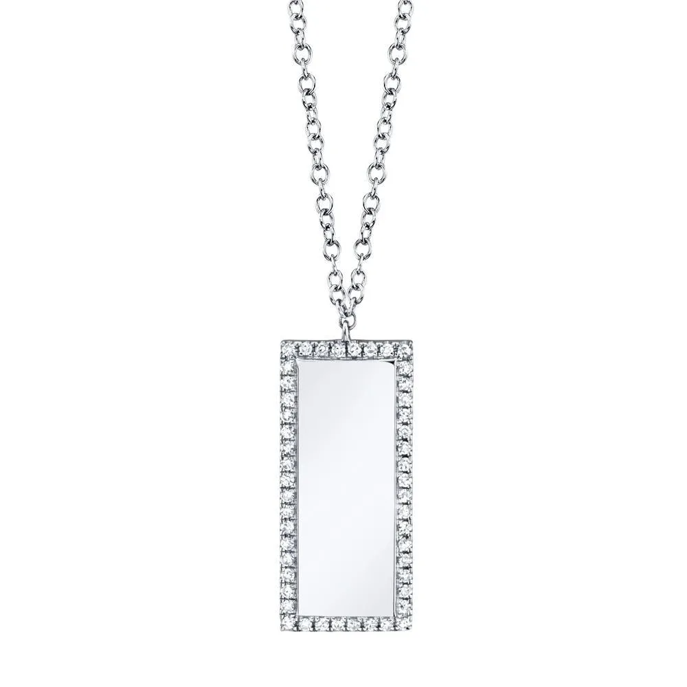 Diamond Bar Leah Necklace