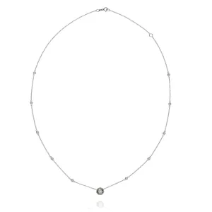 Diamond By The Yard Halo Pendant