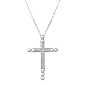 DIAMOND CROSS NECKLACE 14K GOLD (0.25 CTW) 5