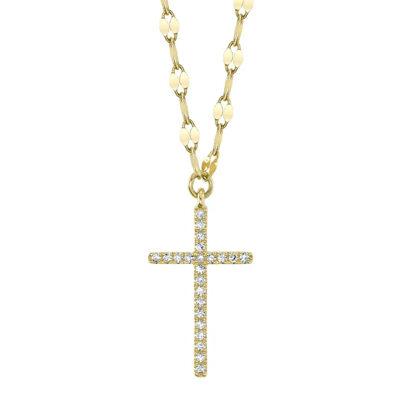 Diamond Cross Necklace