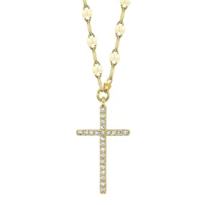 Diamond Cross Necklace