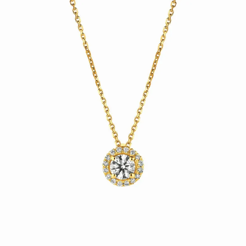 DIAMOND NECKLACE 14K GOLD (0.5 CTW) 6