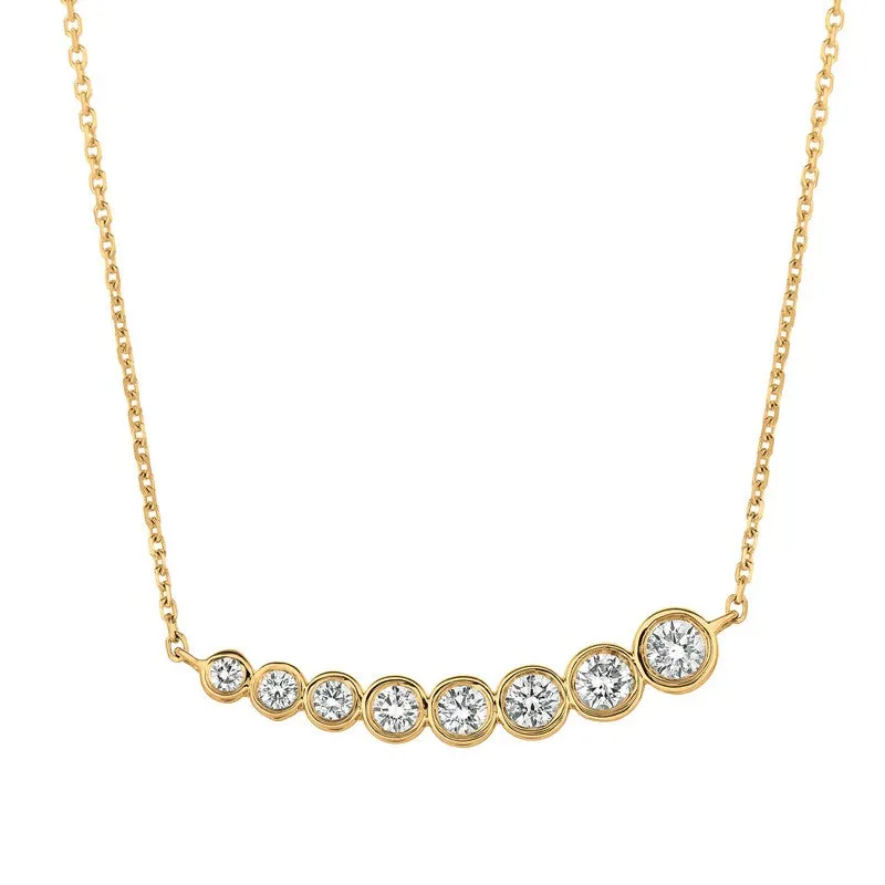 DIAMOND NECKLACE 14K GOLD (0.5 CTW) N5489.50W