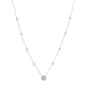 DIAMOND NECKLACE 14K GOLD (0.75 CTW) 10