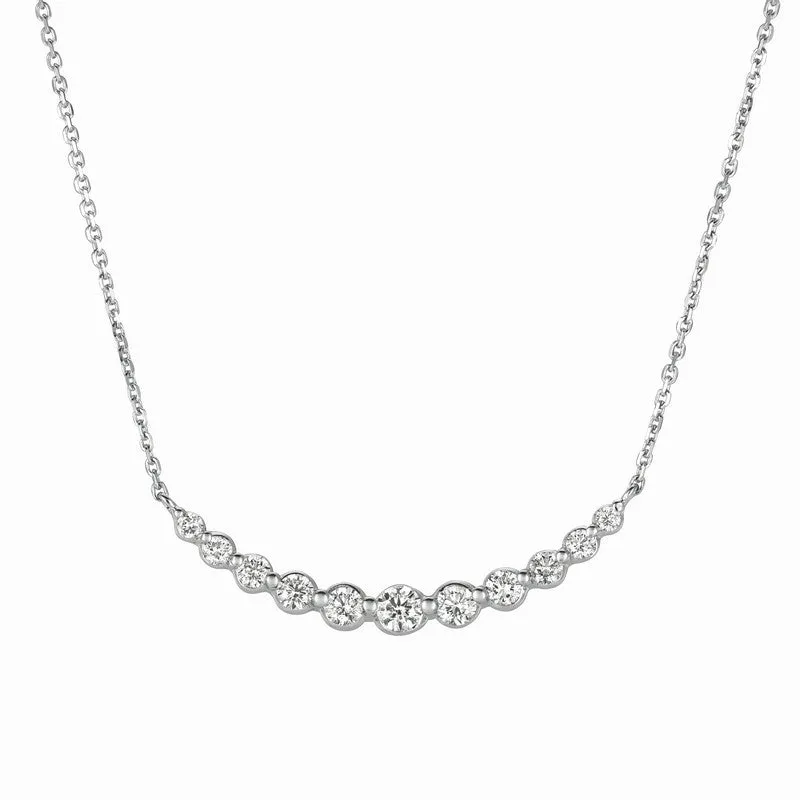 DIAMOND NECKLACE 14K GOLD (0.75 CTW) 4