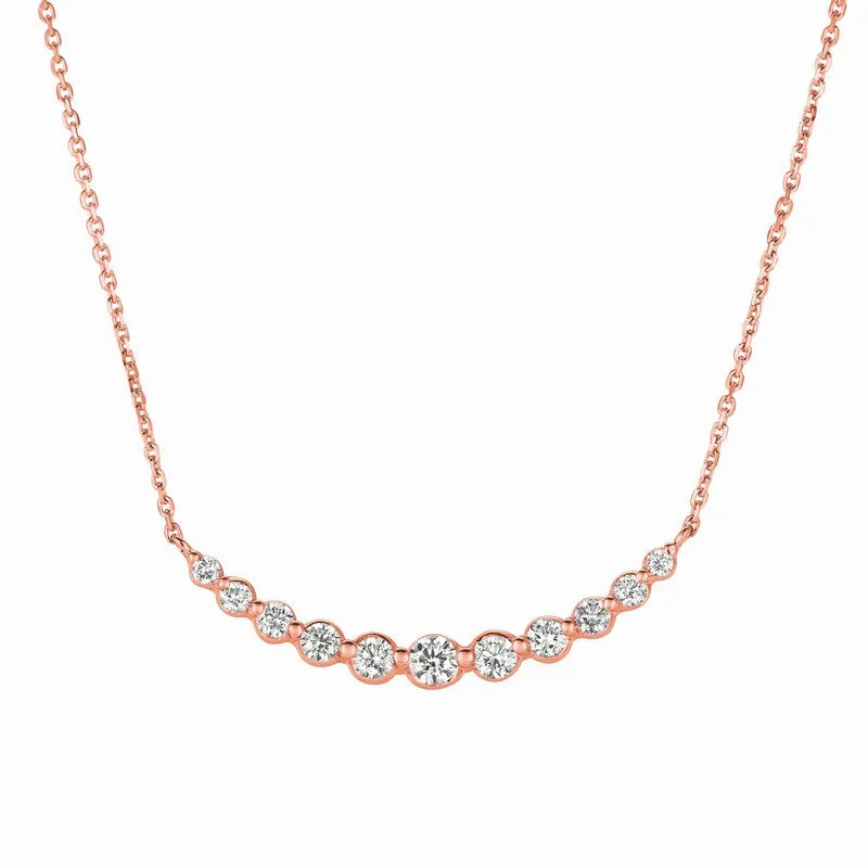 DIAMOND NECKLACE 14K GOLD (0.75 CTW) 4
