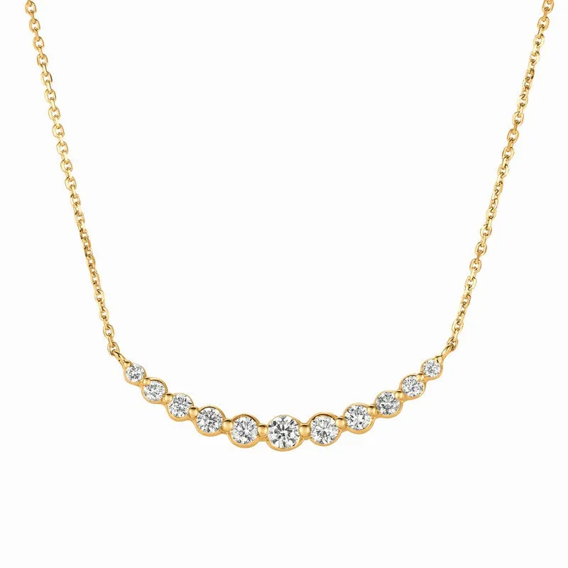 DIAMOND NECKLACE 14K GOLD (0.75 CTW) 4